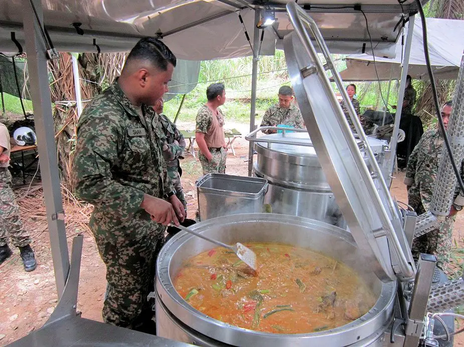 DSA 2018 SERT CR 300 Field Kitchen Qualified with Malaysian Army