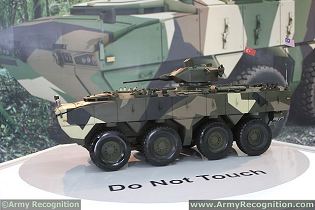 AV8 AV-8 8x8 armoured vehicle personnel carrier technical data sheet specifications information description pictures photos images video intelligence identification Malaysia Malaysian army defence industry military technology 