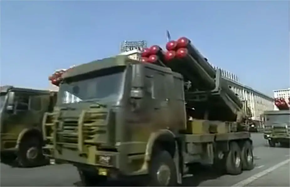KN 09 upgrade 300mm MLRS Multiple Launch Rocket System North Korea army military parade February 2018 925 001