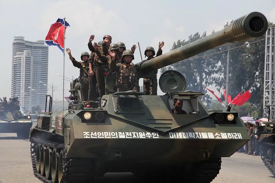 M 1989 Koksan Chuch ep o 170mm self propelled howitzer South Korea Korean army 925 001