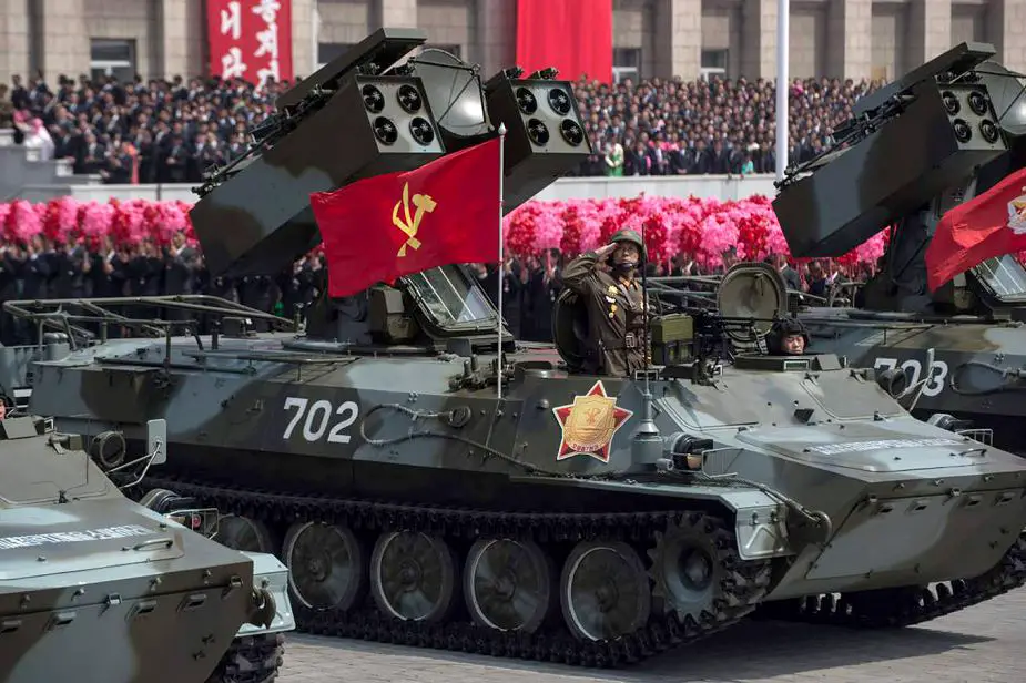 Upgraded SA 13 with new air defense missile weapon North Korea army military parade 925 001