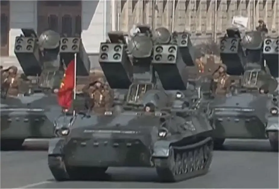 Upgraded SA 13 with new air defense missile weapon North Korea army military parade February 2018 925 001