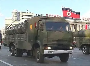 KN-06 Pongae-5 surface-to-air defense missile system vehicle technical data sheet specifications pictures video information description intelligence identification North Korea Korean army industry military technology equipment