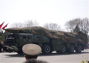 No-Dong-A No Dong 1 Rodong-1 technical data sheet specifications information description video pictures photos images intelligence identification intelligence North Korea Korean army defence industry military technology 10x10 truck