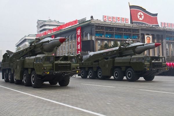 According to an interview carried out by the Russian news agency Interfax, the North Korea defence could be based on its nuclear capacities against the hostilities of United States and South Korea, declared the North-Korean minister of the foreign affairs. Nodong-1 larger and more advanced Scud modification. Liquid-fueled, road-mobile missile with a 650 kg warhead. Range is estimated to be between 1,300 and 1,600 km.