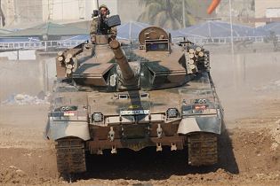 Al Khalid main battle tank technical data sheet specifications description pictures information intelligence photos images video identification Pakistan Pakistani army defence industry technology 