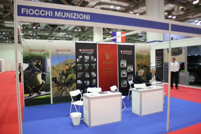 Italian company Fiocchi Munizioni presents new small arms ammunition at APHS 2015 640 001