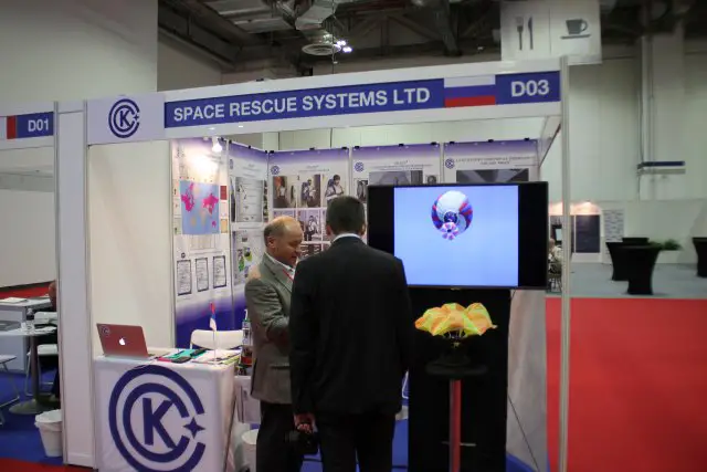 Russian company Space Rescue Systems highlights its innovative Rescue Chute System at APHS 640 002
