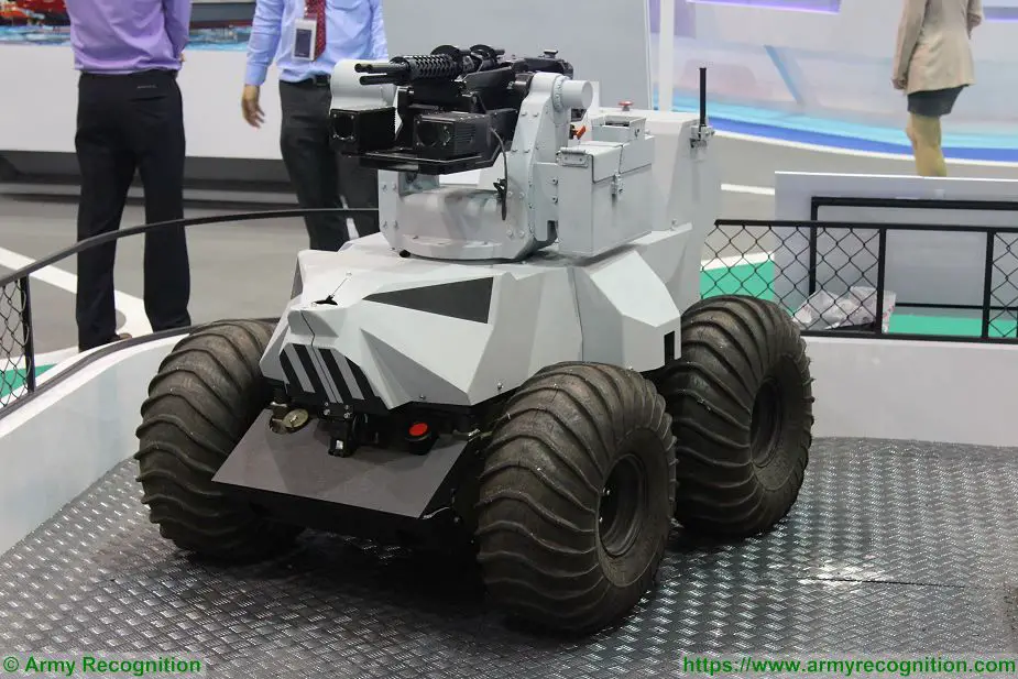 ST Kinetics unveils new weaponised Probot UGV Unmanned Ground Vehicle 925 001