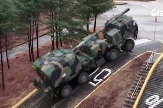 K9MH_K9_Mobile_Howitzer_South_Korea_Rear_View
