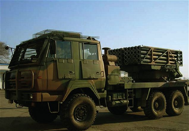 Thai army has take delivery of new Chinese-made PR50 122mm MLRS Multiple Launch Rocket System.