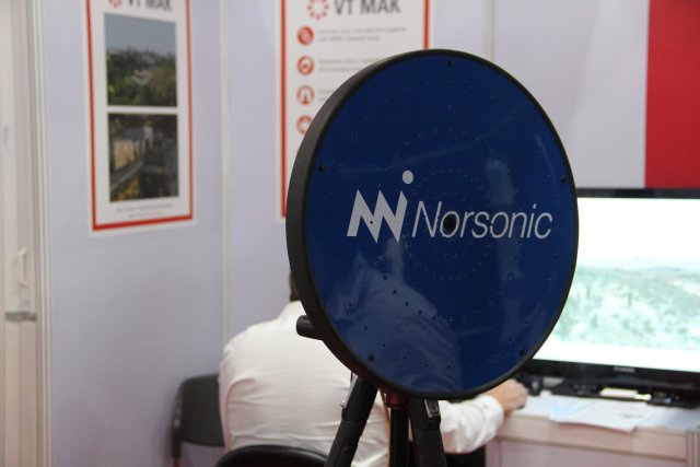 Norsonic presents its compact and performing acoustic camera at Defense Security 2015 640 001