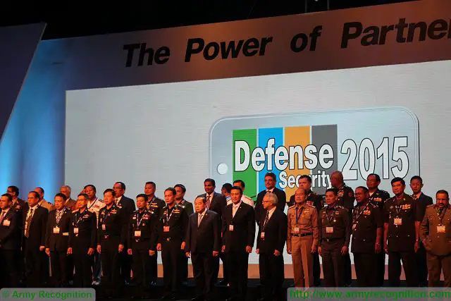 opening ceremony Defense and Security 2015 exhibition Thailand Bangkok 640 001