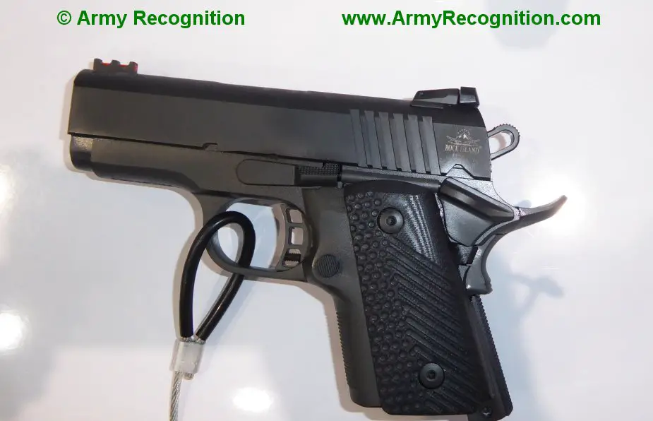 Defense Security Thailand 2019 Armscor unveils new BBR CS 3.10 .45ACP pistol 1