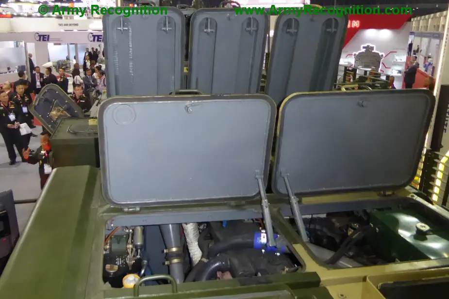Defense Security Thailand 2019 BTR 3CS a Thai designed command post on BTR 3 IFV chassis 3
