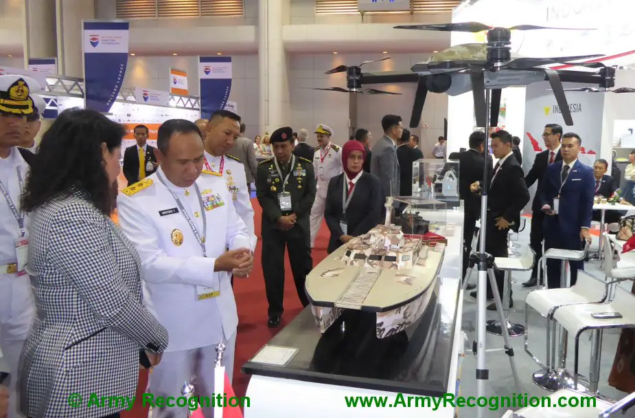 Defense Security Thailand 2019 John Cockerills C3105 turret to be fitted by PT.Lundin on X18 Tank Boat 5