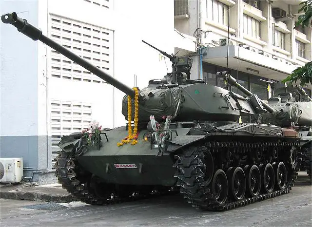 Thai army M41 main battle tank