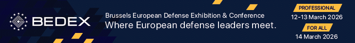 BEDEX 2026 Brussels European Defense Exhibition in Belgium from 12 to 14 March 2026
