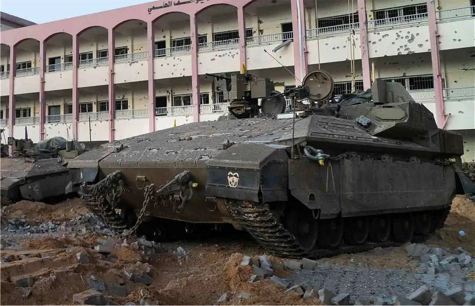 Israeli Army Deploys New Advanced Namer 1500 APC in Gaza Operations 925 002