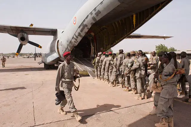 The African MISMA (International Mission Support in Mali) and Chad contingents now reached strength of over 1,900 soldiers.