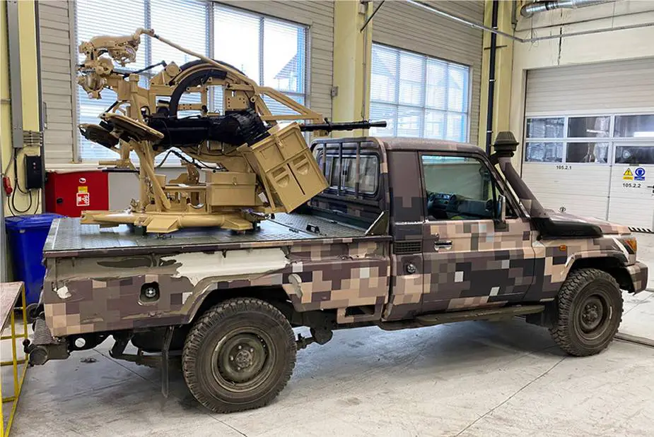 Czech made MR 2 Viktor anti aircraft vehicles deployed to Ukraine combat zone 925 002