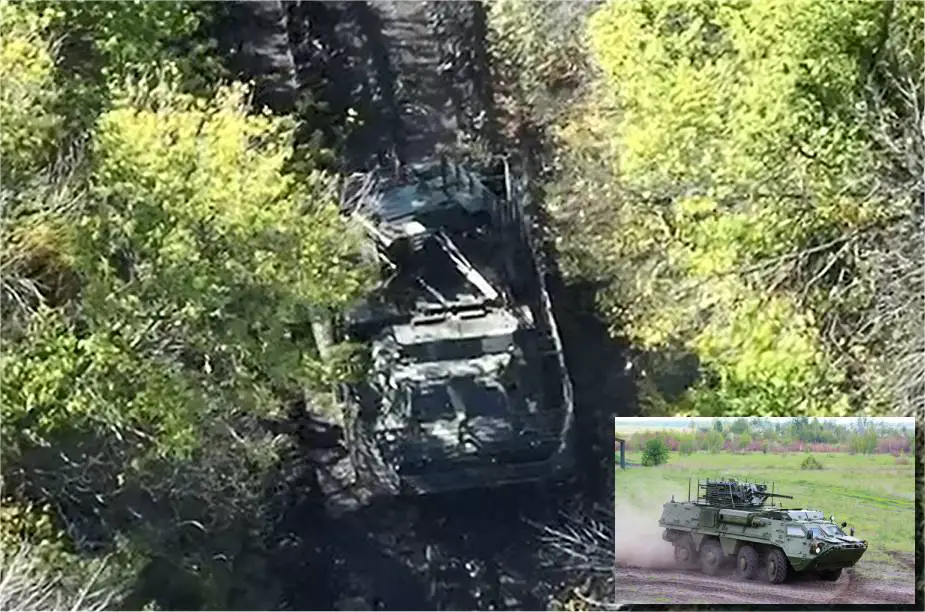 Discover Ukrainian soldiers using BTR 4 Bucephalus IFV to destroy Russian T 80BV tank 925 002