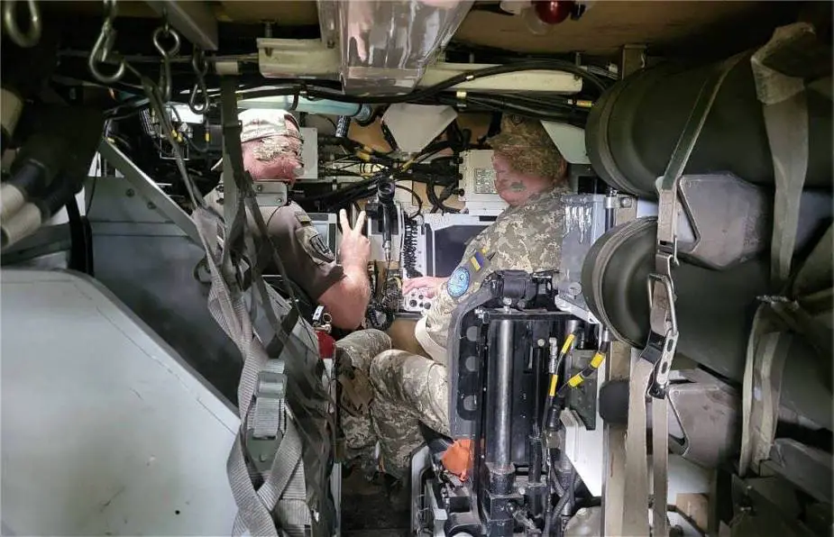 First pictures of British Stormer Starstreak air defense missile system used by Ukrainian army 002