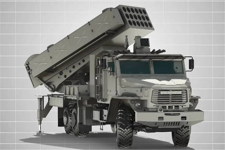 Russia deploys in Ukraine its new TOS 2 thermobaric rocket launcher system 925 003