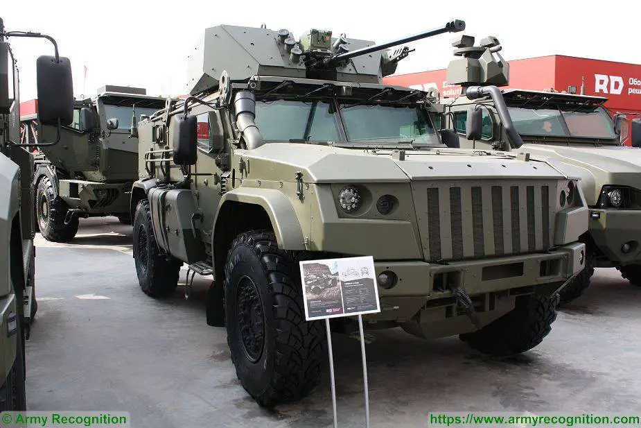 Russia deploys in Ukraine new Typhoon VDV K 4386 airborne mine protected armored vehicles 925 002