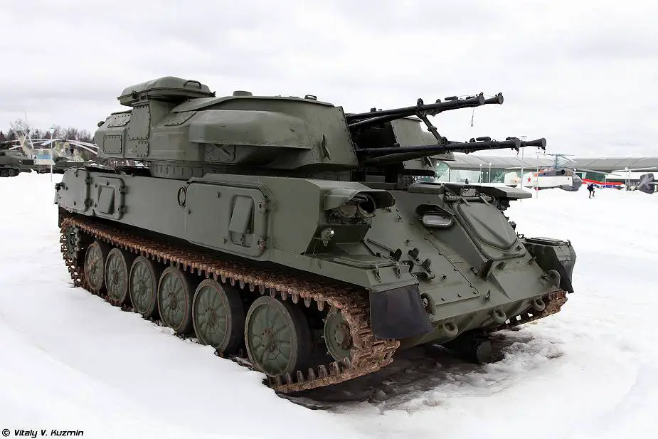 Russia sends to Ukraine old Soviet made ZSU 23 4 anti aircraft gun systems to counter drones 925 002