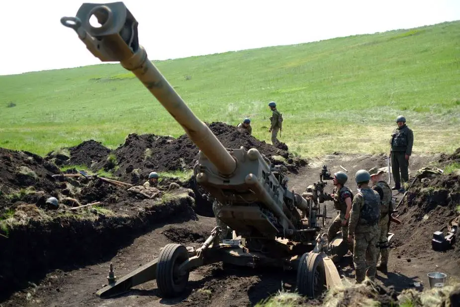 US M777 155mm towed howitzers are now on combat duty with Ukrainian army 925 002