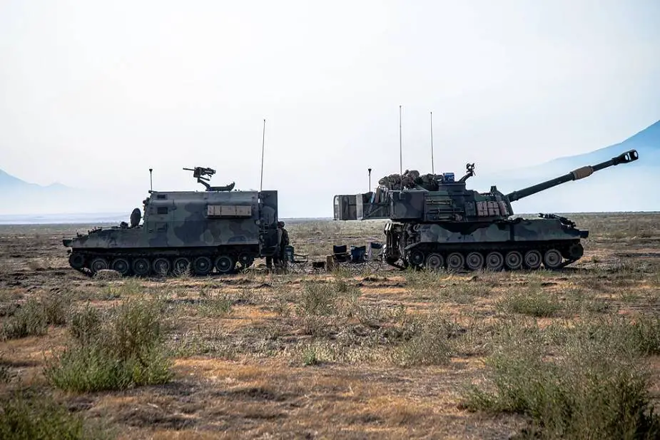 US donated M992 artillery resupply vehicle makes its debut deployment in Ukraine 925 002