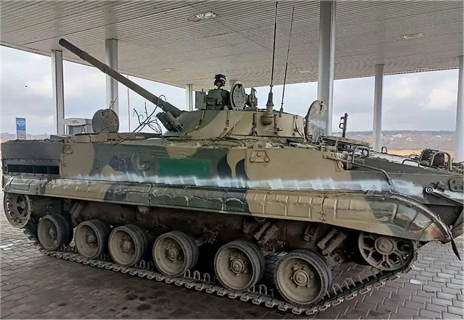 Ukrainian soldiers captured enough Russian BMP 3 IFVs to equip one battalion 925 002