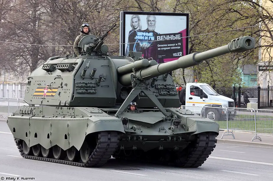 Ukrainian soldiers have already captured 14 Russian 2S33 latest generation 152mm howitzers 925 002