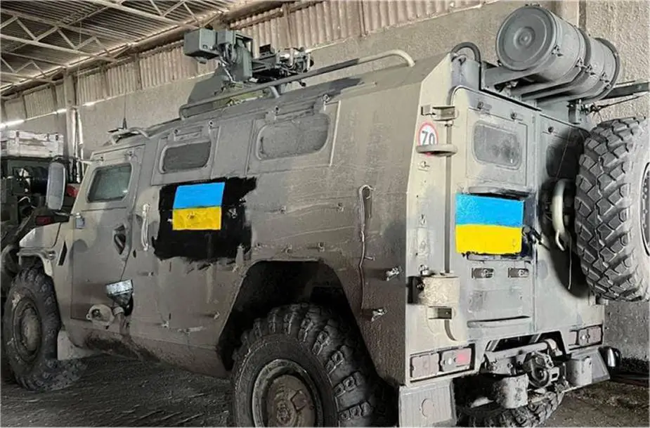 Tigr M with Arbalet turret airborne 4x4 armored personnel carrier Russia 925 001