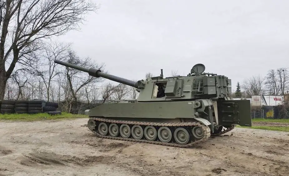 M109L Discover new artillery power of Ukrainian army after the delivery of foreign equipment 925 001
