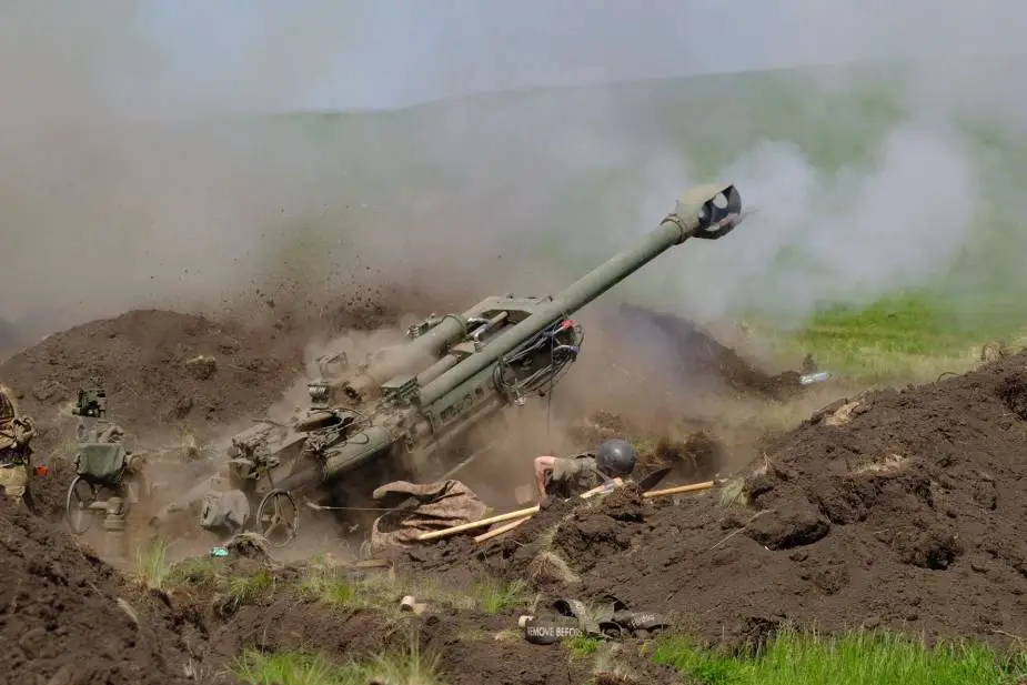 M777 Discover new artillery power of Ukrainian army after the delivery of foreign equipment 925 001
