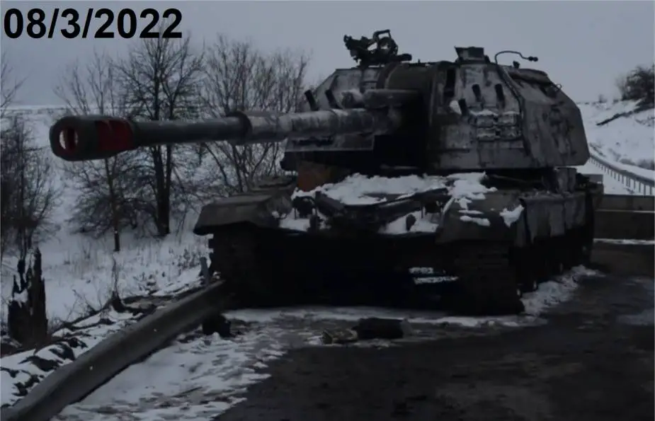 2S19 Msta S 152mm tracked self propelled howitzer Russia 925 001