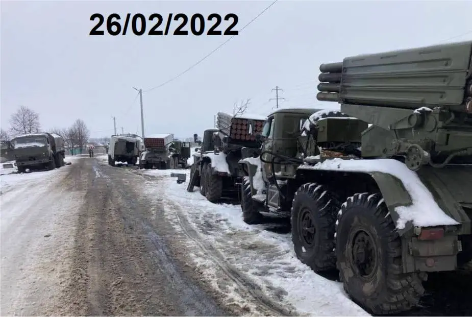 BM 21 Grad 122mm MLRS Multiple Launch Rocket System Russia 925 001