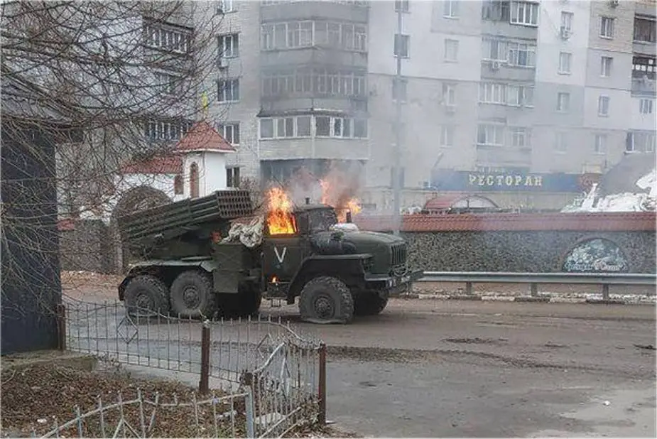 Tornado G 2B17 122mm MLRS Multiple Launch Rocket System Russia 925 001