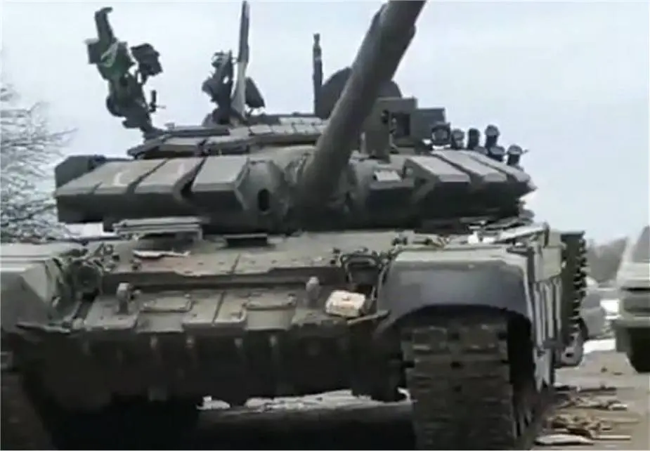T 72B3M Russian tank MBT fighting in Ukraine conflict 925 001