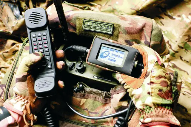 Barrett communications PRC 2090 Tactical HF radio system 640 001