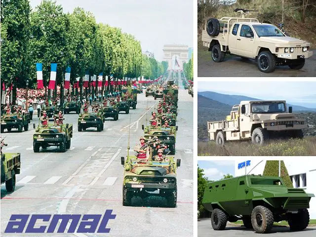 Acmat defense industry company light tactical truck protected vehicle land forces military designer manufacturer developer marketing France French