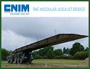 CNIM modular assault motorized pontoon bridge France French defense security industry army military technology equipment 
