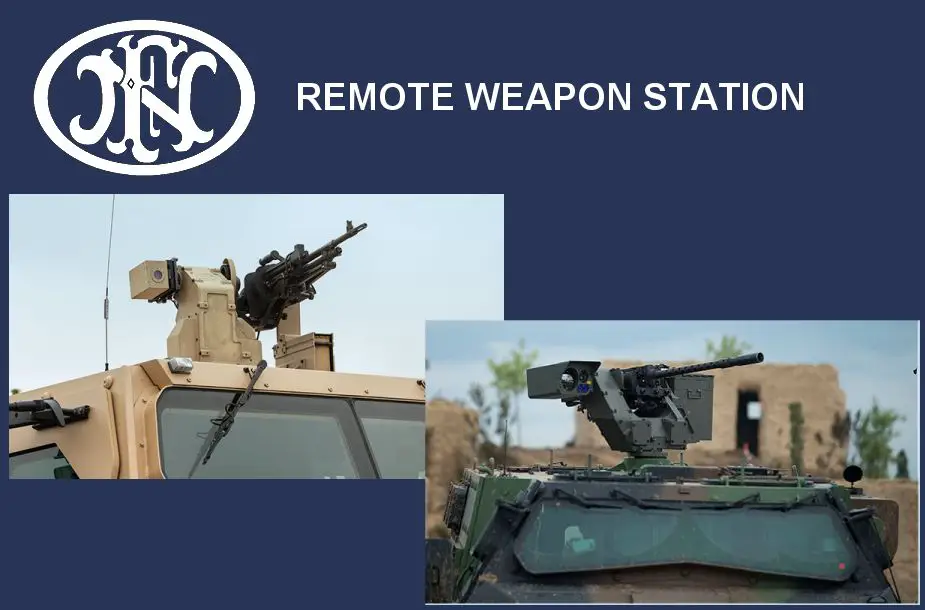 Remote Weapon Station RWS deFNder light medium Belgium Belgian defense industry 925 001