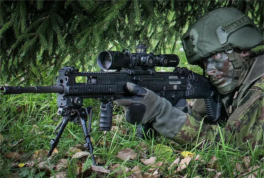 Scar H assault rifle FN Herstal firearms manufacturer Belgium defense industry 925 001