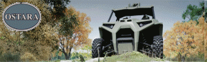 KRAMPUS buggy is a hybrid electric diesel special purpose vehicle for security, defense or industrial needs