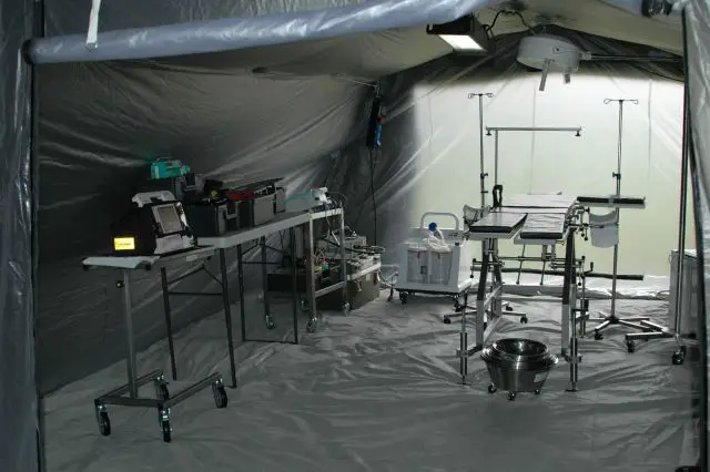 UTILIS shelters can be over pressurized to accommodate a sterile surgery environment, and under pressurized to accommodate patient isolation systems. The interconnectivity of the UTILIS shelters can provide an entire hospital operation essentially under one roof. 