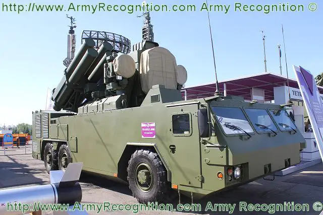 T38 Stilet T381 short range air defence missile system technical data sheet description information pictures photos images identification intelligence Belarus army defence industry military technology combat launcher unit vehicle