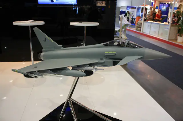 Eurofighter is present at IDET 2011 in Brno, Czech Republic, the 11th International Exhibition of Defence and Security Technologies. On their stand officials of the Czech Air Force and the Czech public can see a model of the Typhoon in Czech Air Force colors as well as an HMSS helmet. 